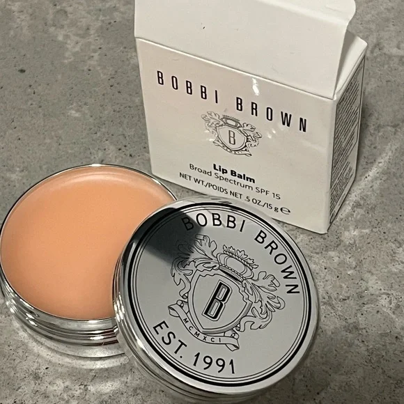 Bobbi Brown Lip Balm and Gloss Set - Soft Pink and Cream (New w/Free Purse!) - Picture 2 of 4